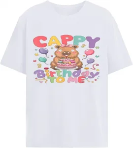 Футболка Capy с принтом "100th Day of Cute Capybara Teacher"