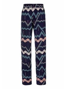 Пижамные брюки LASCANA, цвет allover-dunkelblau