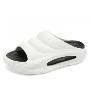 EVA Slip Resistant Abrasion Resistant слайдеры Unisex Jeep, белый