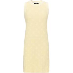 KARL LAGERFELD Желтое женское платье без рукавов KARL LAGERFELD / Karl Lagerfeld Jeans