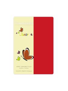 Traumschloss Детская трикотажная простыня на резинке рубинового цвета