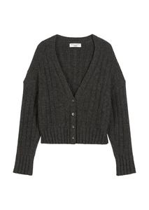Вязаный кардиган Marc O'Polo DENIM, темно-серый