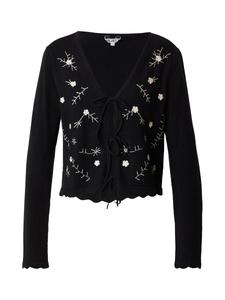 Вязаный кардиган OBJECT OBJTHESS, черный