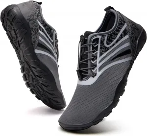 Водные тапочки WateLves для мужчин и женщин, босиком, пляжные и для плавания, быстро сохнущие, акваноски, обувь для бассейна, серфинга, йоги и водной аэробики, темно-серый