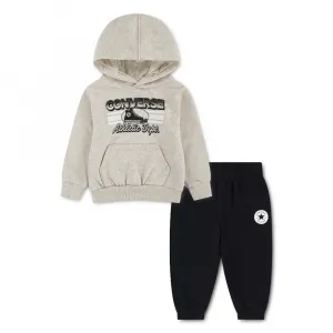 Комплект Converse Kids Cnvb Chest Stripe Sneaker Gfx, бежевый