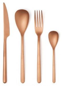 Набор столовых приборов Comas Canada Vintage (24-teilig), медь