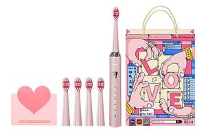 Электрическая зубная щетка AUX, розовый