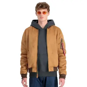 Куртка Alpha Industries Ma-1 Fs bomber, коричневый