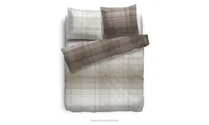 Постельное белье из хлопка HnL Velvet Touch Floor Nature 155x220 + 80x80 см Nature