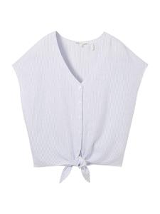 Блуза TOM TAILOR DENIM, светло-синий