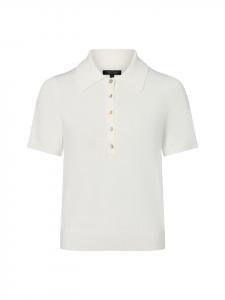 белая рубашка поло Marie Lund