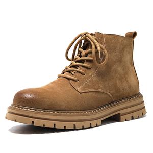 Мужские ботинки Cahhrrn X Martin Boot Men Beige Weishibangwei