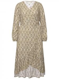 Длинное платье Studio Untold, цвет palmen grün