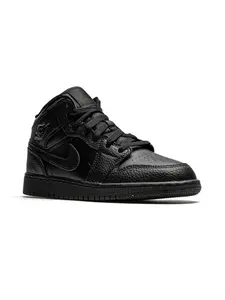 Кроссовки Air Jordan 1 MID GS Jordan Kids, черный