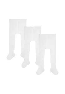 Колготки Camano (3 шт. в упаковке), высокий комфорт при ношении: мягкий пояс и мягкие швы на мыске, белый