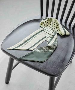 Двусторонний тонкий шарф с принтом по всей поверхности Studio Clip, цвет Black Dot(19)