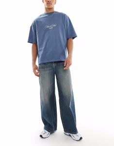 Очень мешковатые джинсы Cotton On в нежно-синем цвете Cotton:On