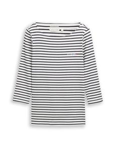 TOM TAILOR Лонгслив в цвете Off White