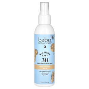 Солнцезащитный спрей Babo Botanicals Sensitive Baby SPF 30, 177 мл