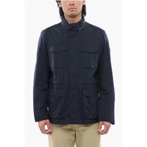 Ветровка FIELD со скрытым капюшоном Woolrich, Blue