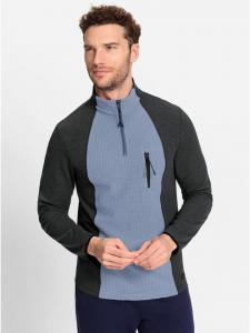 Толстовка в меланжевом цвете сине-графит WITT WEIDEN