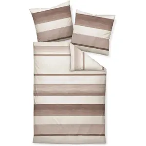 Постельное белье Janine «DAVOS65158 07», на молнии, цвет mauve