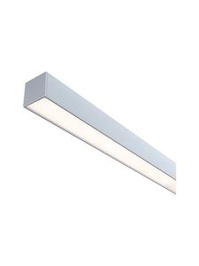 Световой кабельный канал Linion 1 м 17 Вт 3000K 24 В RAL 9006 матовый хром Paulmann