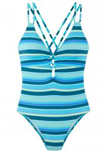 Треугольный купальник s.Oliver, синий/бирюзовый/аквамарин