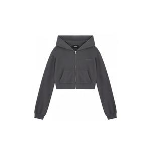 Графический принт худи WE11DONE, серый