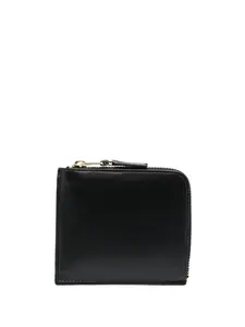 Кошелек с клетчатой подкладкой Comme Des Garçons Wallet, черный