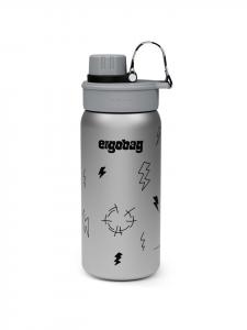 Ergobag Бутылка для воды из нержавеющей стали Thunderstorm серого цвета