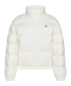 Короткая пуховая куртка Calvin Klein, белый