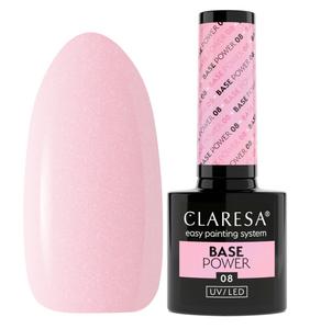 Claresa, Самовыравнивающаяся гибридная база для ногтей, база Power 08, 5 г