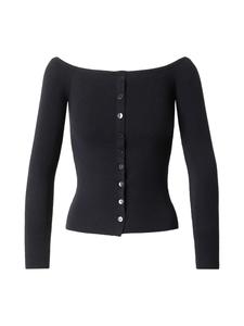 Abercrombie & Fitch Вязаный кардиган в черном цвете