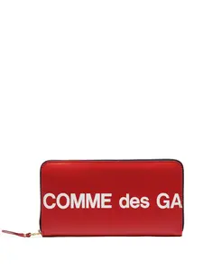 Кошелек с логотипом Comme Des Garçons Wallet, красный