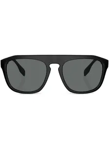 Солнцезащитные очки-пилоты Wren Burberry Eyewear, черный