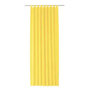 Штора Tromsö с петлями, 1 шт. Wirth, желтый