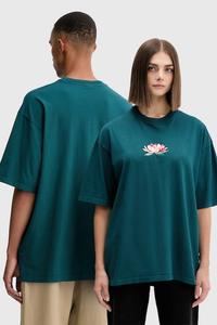 Хлопковая футболка Kaotiko, зеленый