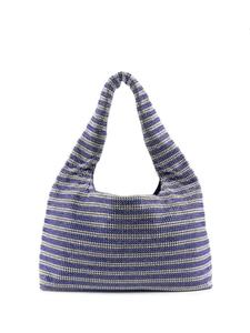 Kara сумка-тоут с кристаллами, синий