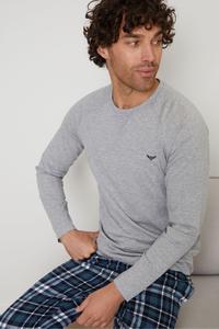 Хлопковая пижама Threadbare, серый