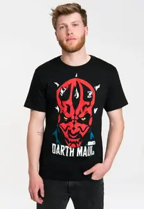 Logoshirt Футболка "Дарт Мол - Звездные войны", с принтом "Звездные войны", черный