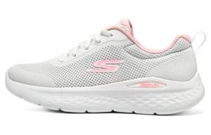 Кроссовки для бега Go Run Lite женские с низким верхом, белые/пудровые Skechers