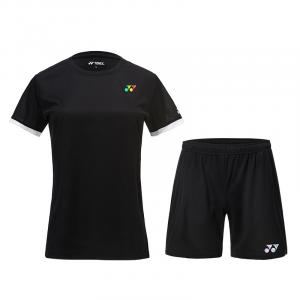 Женская футболка для бадминтона YONEX, черный