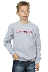 Толстовка с надписью «Гриффиндор» Harry Potter, серый