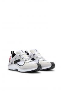 Кроссовки "go2" с язычком для открывания Hugo Red, белый