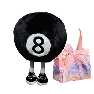Runcan Billiard Baby, Creative Black 8 кукол плюшевая кукла диаметр 28см, высота