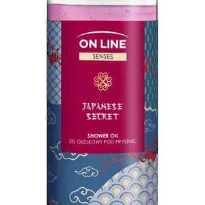 Масляный гель для душа, 500 мл On Line Senses japanese secret
