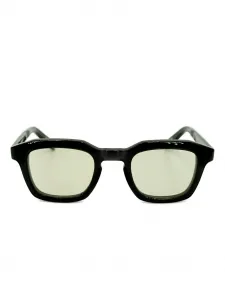 Геометрические солнцезащитные очки Leonard Yellows Plus, черный