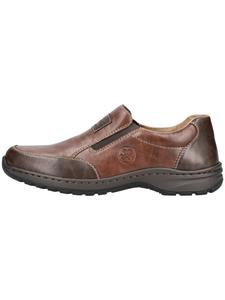 Rieker Удобные домашние лоферы коричневого цвета