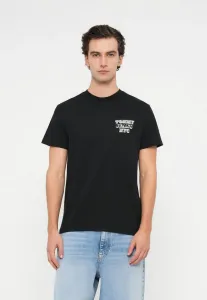 Футболка с принтом в виде тонких купюр Tommy Jeans, Black